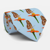 Julia Butterfly op Zinnia Stropdas (Opgerold)