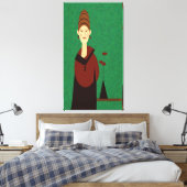 Julia Canvas Afdruk (Insitu (Slaapkamer))