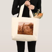 Julia - Crow Woman Grote Tote Bag (Voorkant (product))