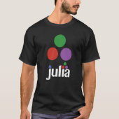 Julia Dynamic Programming Language voor Computatie T-shirt (Voorkant)