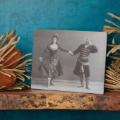 Julia en Felix Kschessinsky in de mazu Fotoplaat (Zijkant)