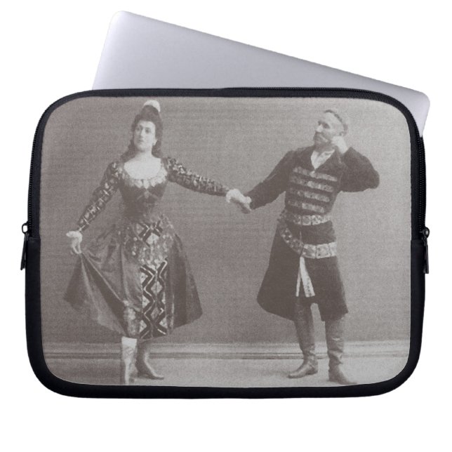 Julia en Felix Kschessinsky in de mazu Laptop Sleeve (Voorkant)
