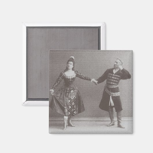 Julia en Felix Kschessinsky in de mazu Magneet (Voorkant / Achterkant)