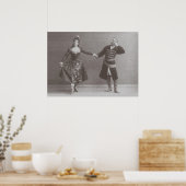 Julia en Felix Kschessinsky in de mazu Poster (Keuken)