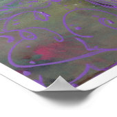 Julia Fine Art Floral Painting Poster (Hoek)