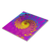 Julia Fractal 2 Tegeltje (Zijkant)