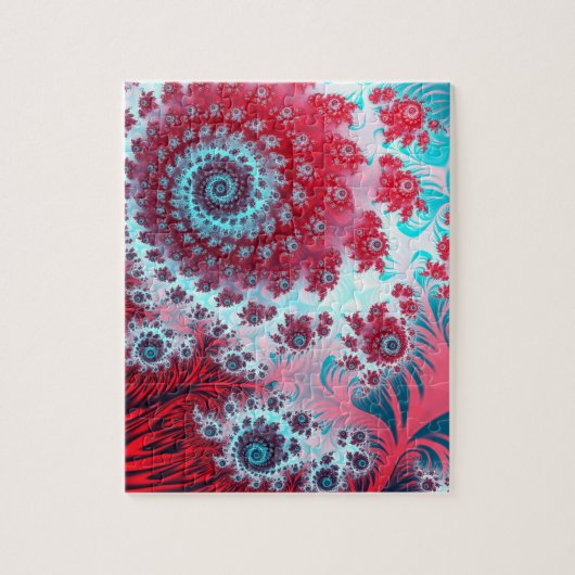 Julia Fractal 3 Legpuzzel (Verticaal)