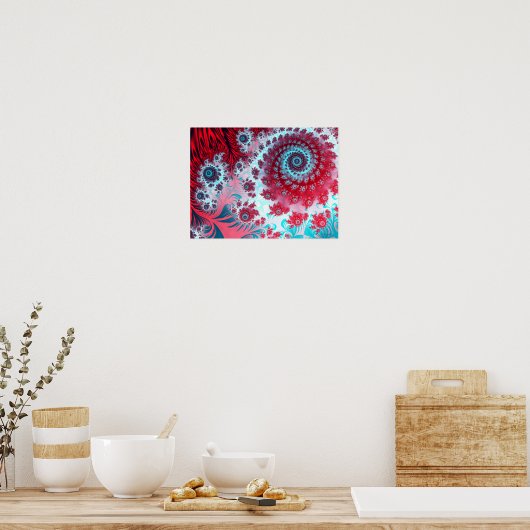 Julia Fractal 3 Poster (Keuken)