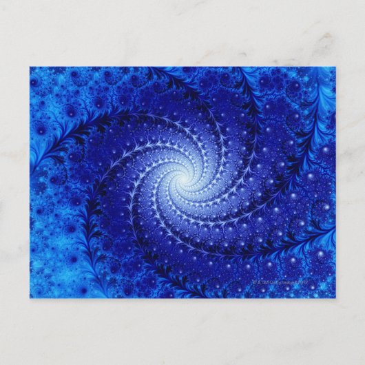 Julia Fractal 4 Briefkaart (Voorkant)
