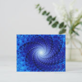 Julia Fractal 4 Briefkaart (Staand voorkant)