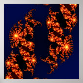 Julia Fractal Zoom Poster (Voorkant)