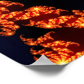 Julia Fractal Zoom Poster (Hoek)