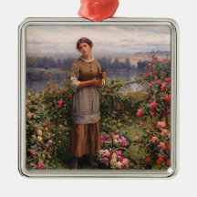 Julia Gathering Rozen (Beauful Girl en Flowers)
