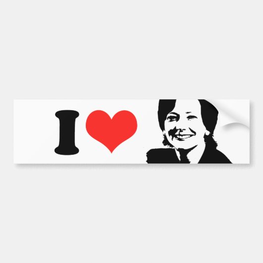 JULIA GILLARD BUMPERSTICKER (Voorkant)
