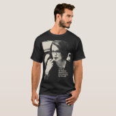 Julia Gillard Famous Speech  Art T-shirt (Voorkant volledig)