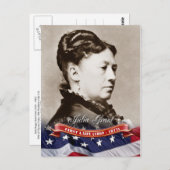 Julia Grant, First Lady of the U.S. Briefkaart (Voorkant / Achterkant)