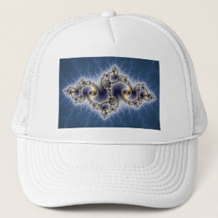 Julia in Blue - Fractal Art Trucker Pet