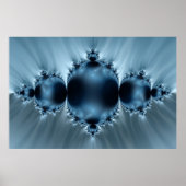 Julia in het blauw poster (Voorkant)