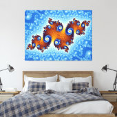 Julia Island Mandelbrot Set Canvas Afdruk (Insitu (Slaapkamer))