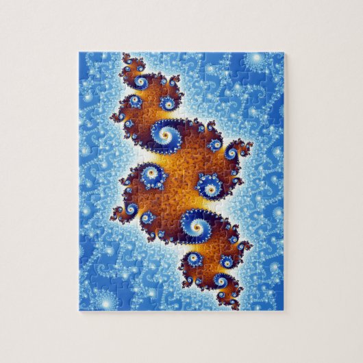 Julia Island Mandelbrot Set Legpuzzel (Verticaal)