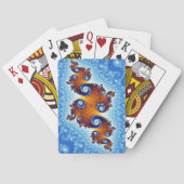 Julia Island Mandelbrot Set Speelkaarten (Achterkant)