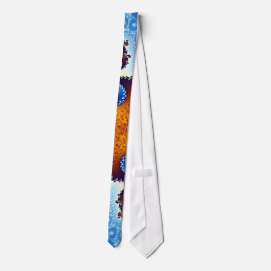 Julia Island Mandelbrot Set Stropdas (Achterkant)