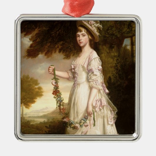 Julia Keathberry Metalen Ornament (Voorkant)