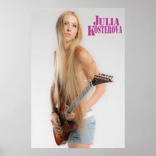 Julia Kosterova Poster NEW! (Voorkant)