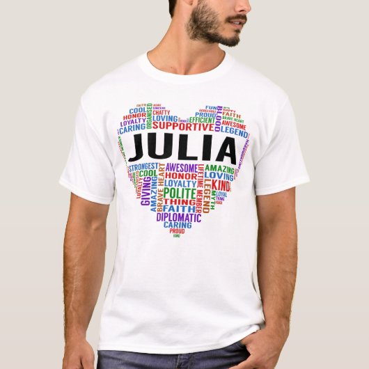 JULIA Legend Heart T-shirt (Voorkant)