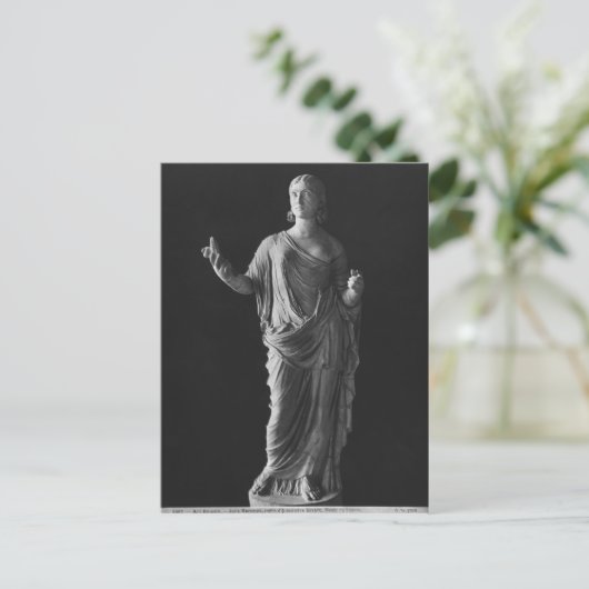 Julia Mamaea moeder van Emperor Severus Alexander Briefkaart (Staand voorkant)