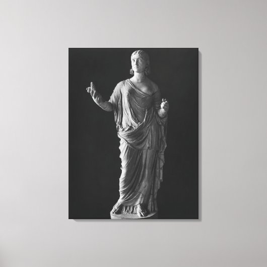 Julia Mamaea moeder van Emperor Severus Alexander Canvas Afdruk (Voorkant)