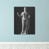 Julia Mamaea moeder van Emperor Severus Alexander Canvas Afdruk (Insitu (Houten vloer))