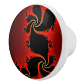 Julia Mandelbrot Abstract Fractal Art I Keramische Knop (Rechts)