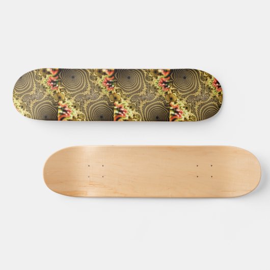 Julia Mandelbrot Cool Fractal Persoonlijk Skateboard (Horizontaal)