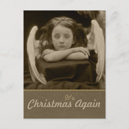 Julia Margaret Cameron CC0308 kerstBriefkaart Feestdagenkaart (Voorkant)