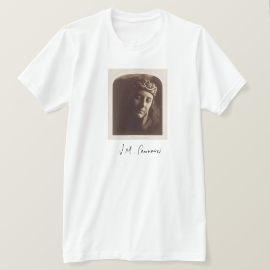 Julia Margaret Cameron: Zoe Maid van Athene T-shirt (Design voorkant)