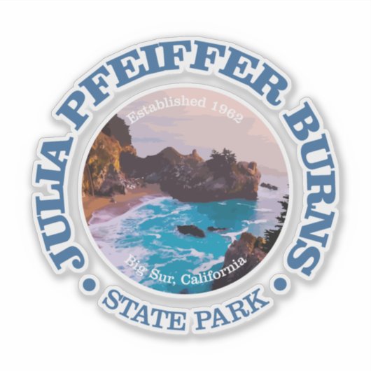 Julia Pfeiffer Burns SP Sticker (Voorkant)