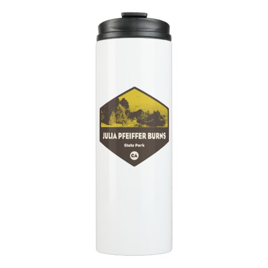 Julia Pfeiffer Burns State Park Californië Thermosbeker (Voorkant)