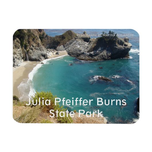 Julia Pfeiffer Burns State Park-magneet Magneet (Horizontaal)