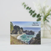Julia Pfeiffer State Park-Big Sur Briefkaart (Staand voorkant)