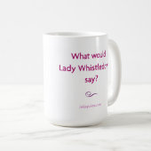 Julia Quinn "Lady Whistledown"-Mok Koffiemok (Voorkant rechts)