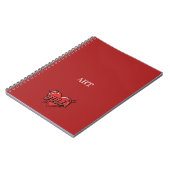 Julia Red Notitieboek (Linkerzijde)
