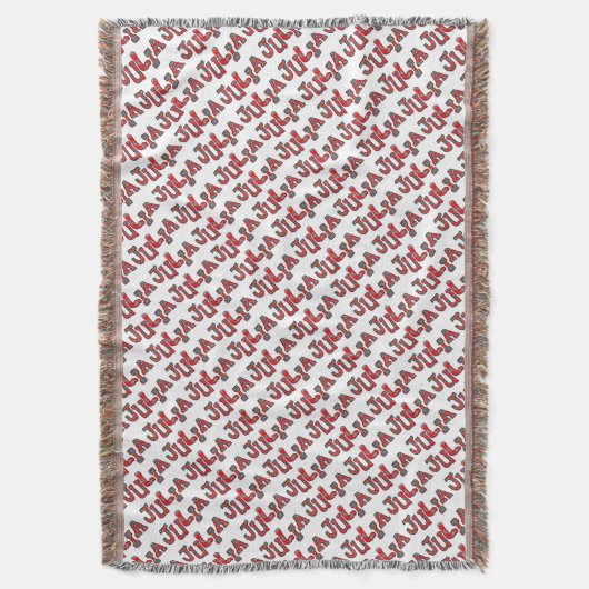 Julia Throw Blanket Deken (Voorkant Verticaal)