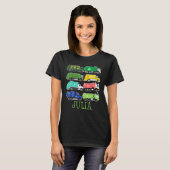 Julia Trash Truck For Kids Collector Ecologist Gar T-shirt (Voorkant volledig)