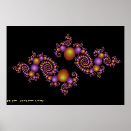 Julia Twins Poster (Voorkant)