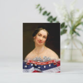 Julia Tyler, First Lady of the U.S. Briefkaart (Staand voorkant)