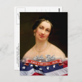 Julia Tyler, First Lady of the U.S. Briefkaart (Voorkant / Achterkant)