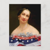 Julia Tyler, First Lady of the U.S. Briefkaart (Voorkant)