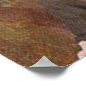 Julia Ward How Faith/Fear Quote Wisdom Poster (Hoek)