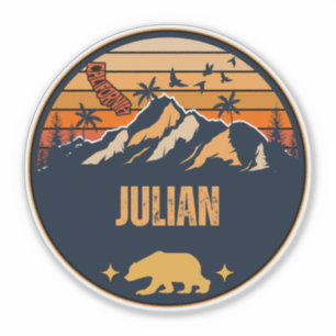 Julian, Californië Sticker